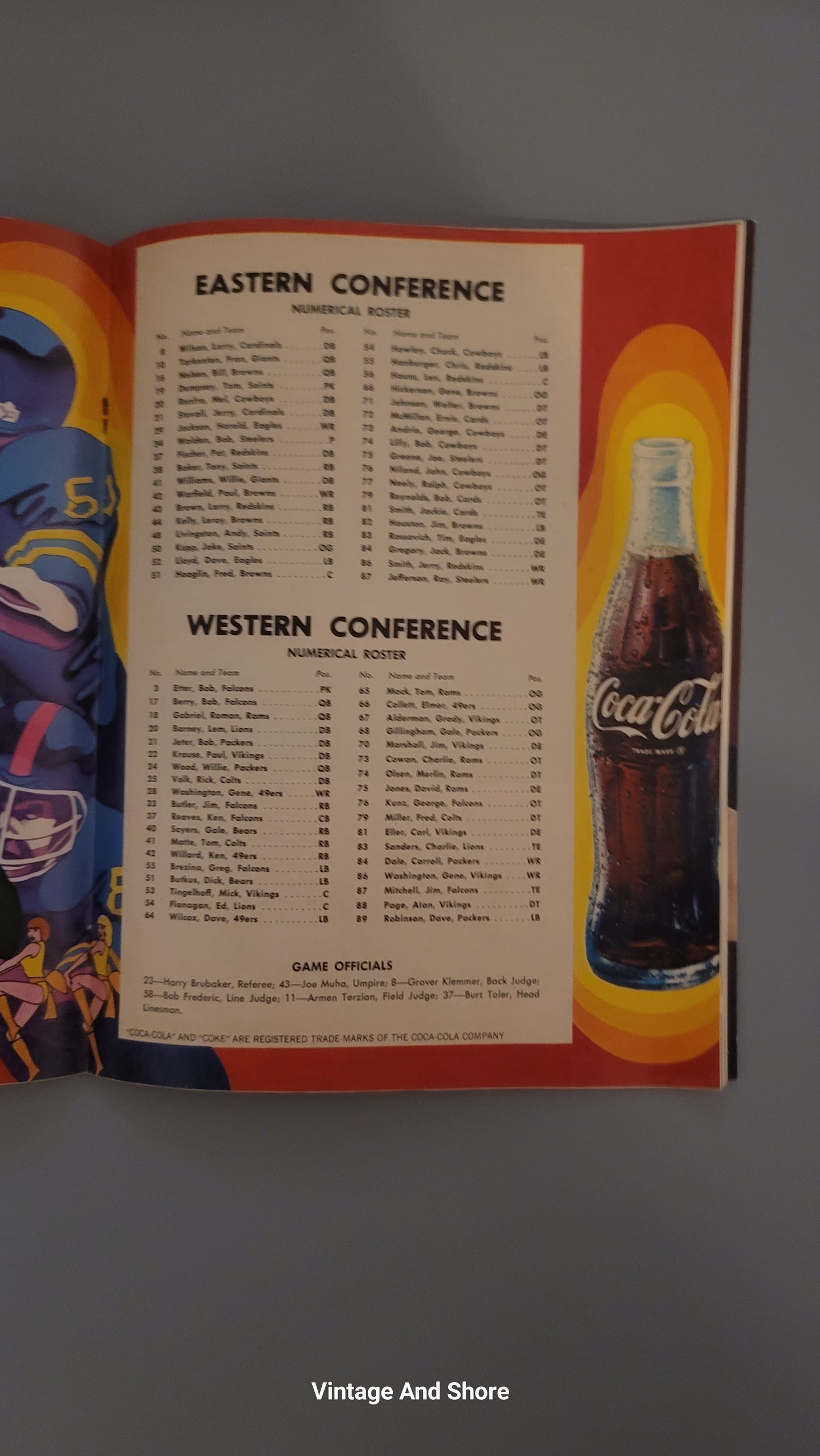 1970 NFL ALL STAR PROGRAM