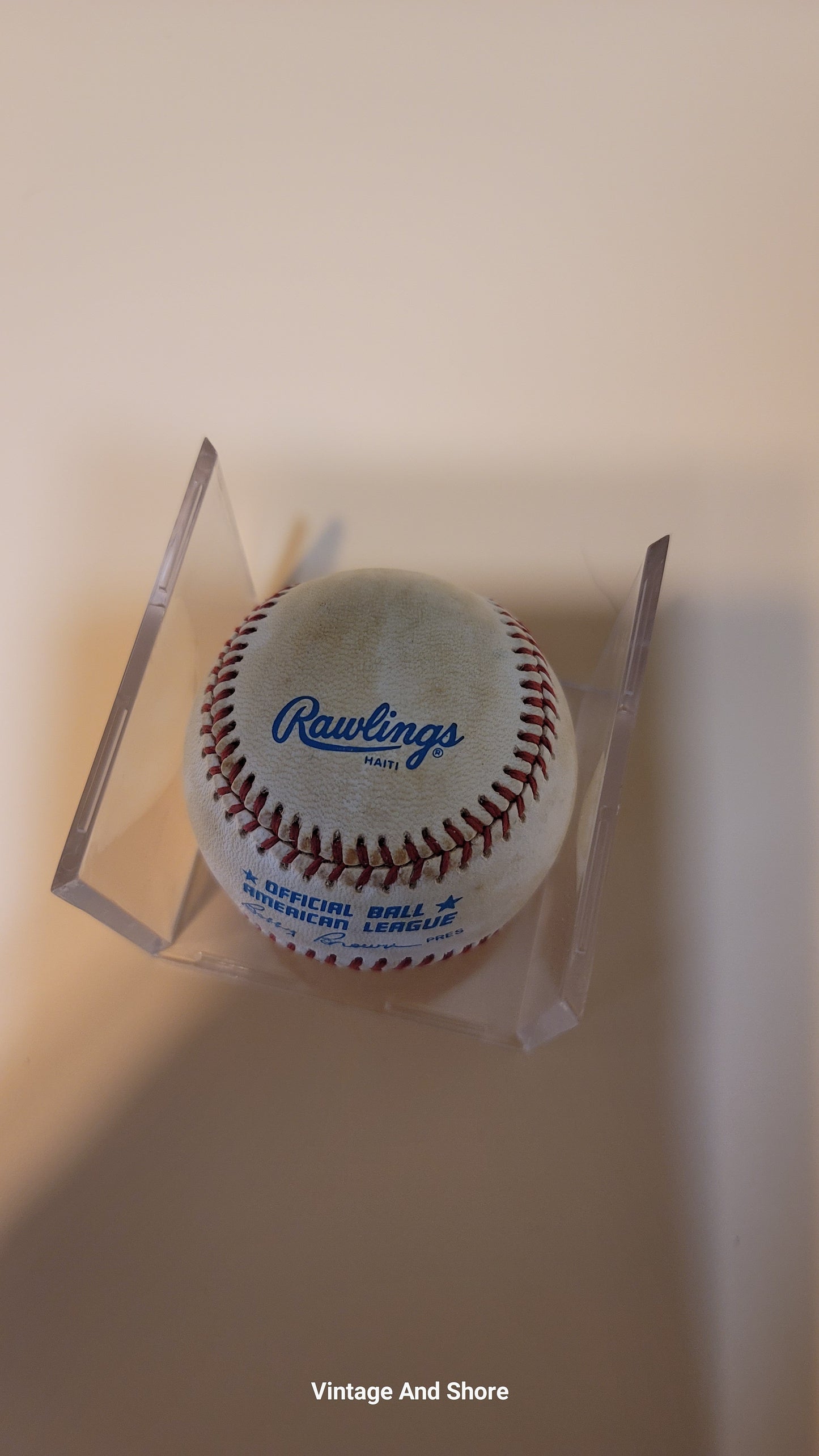 Ted Williams Autographed Basbeball With GFA COA