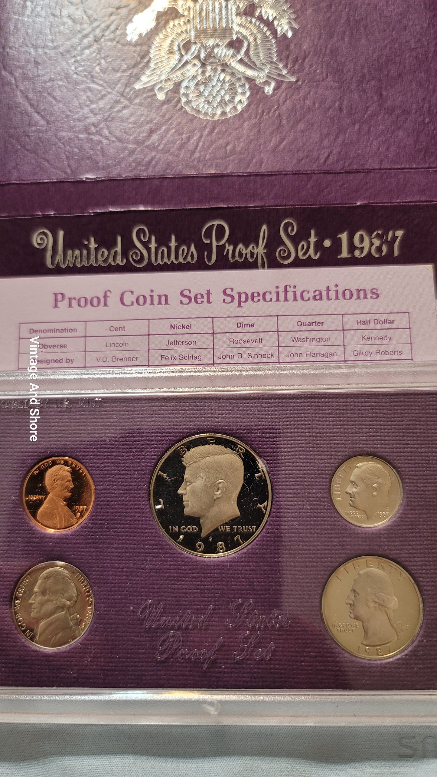 1987 US Mint Proof Set