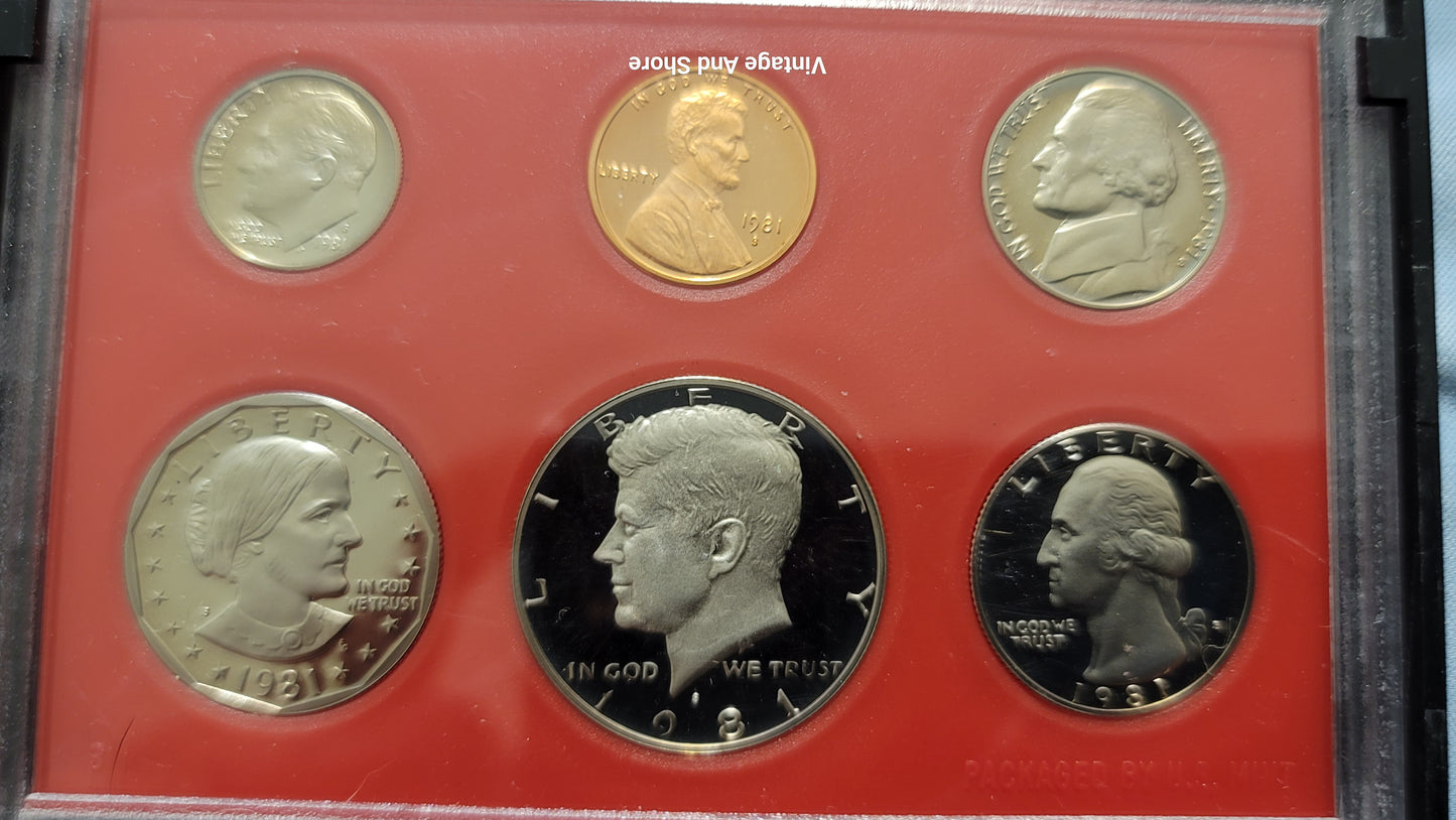 1981 US Mint Proof Set