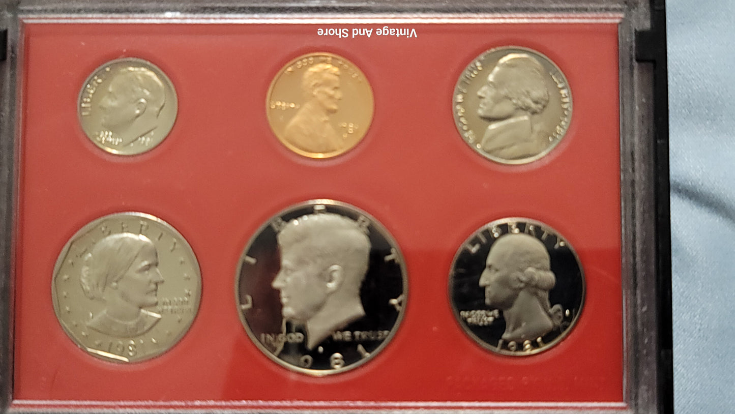 1981 US Mint Proof Set