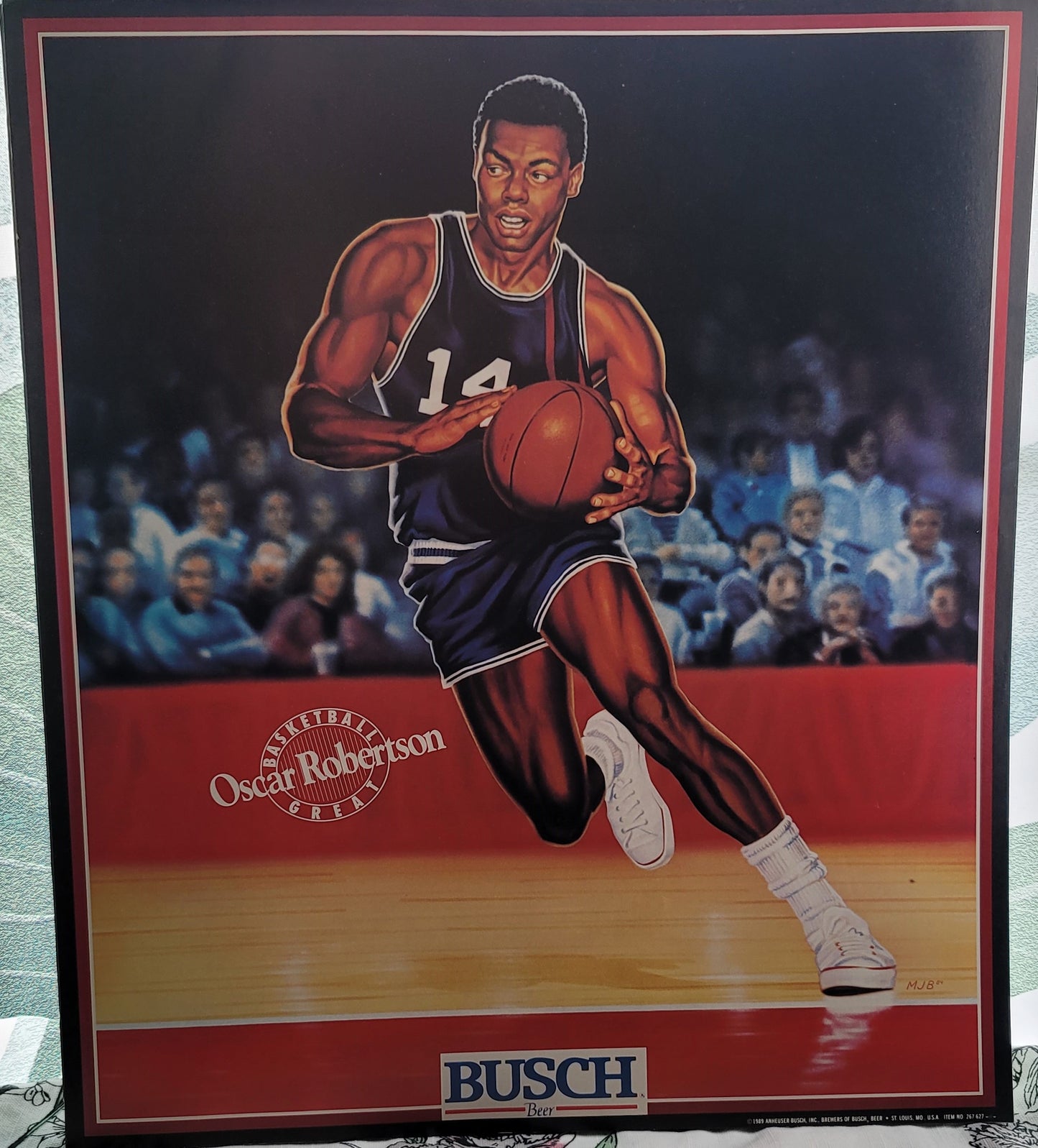 Oscar Robertson Poster Bush Beer