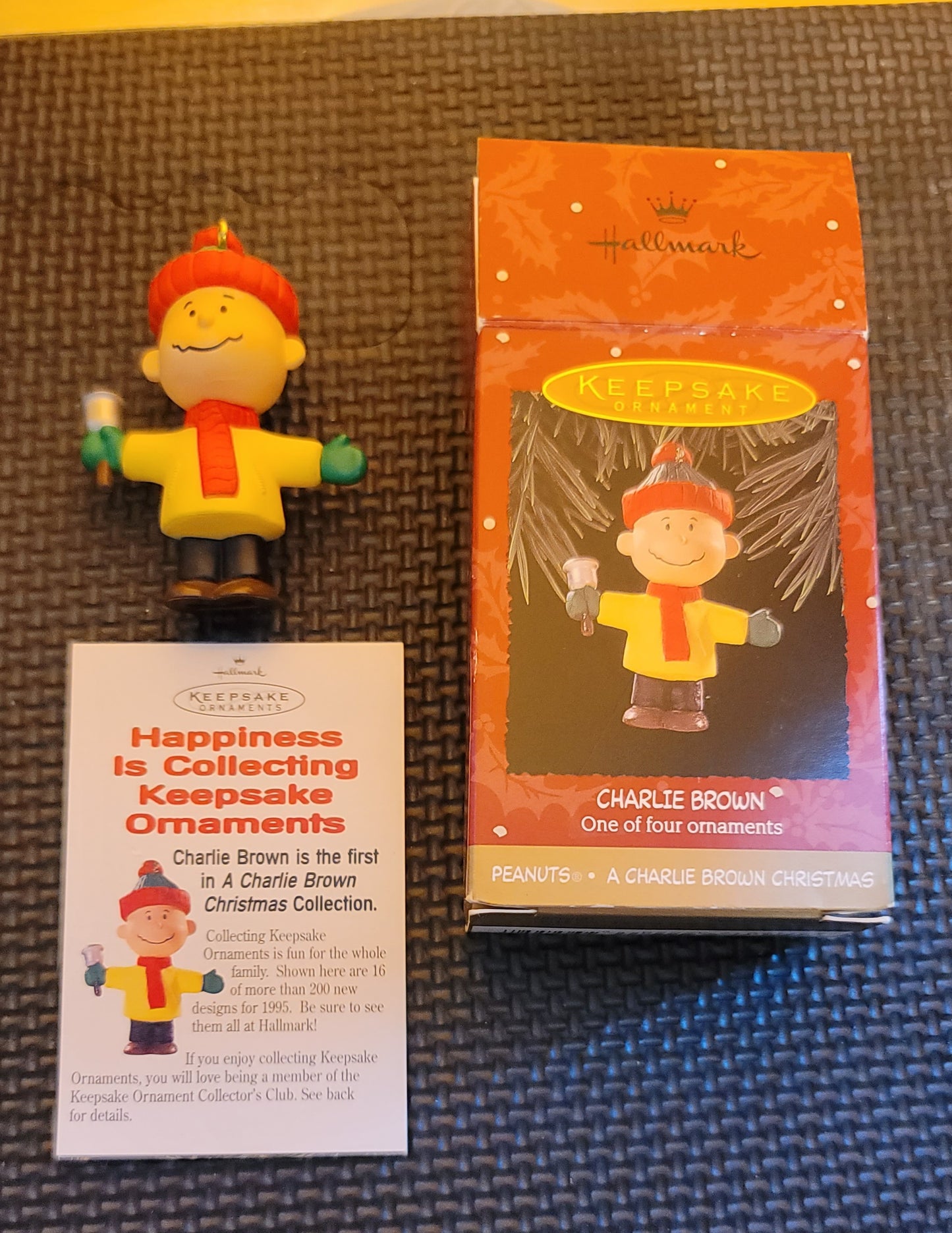 Vintage 1995 Hallmark Charlie Brown Ornament