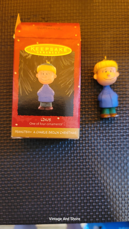 Vintage 1995 Hallmark Linus Christmas Ornament